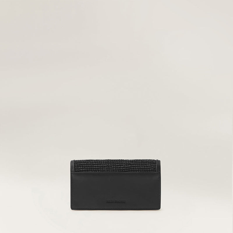 Adelie Wallet With Raffia