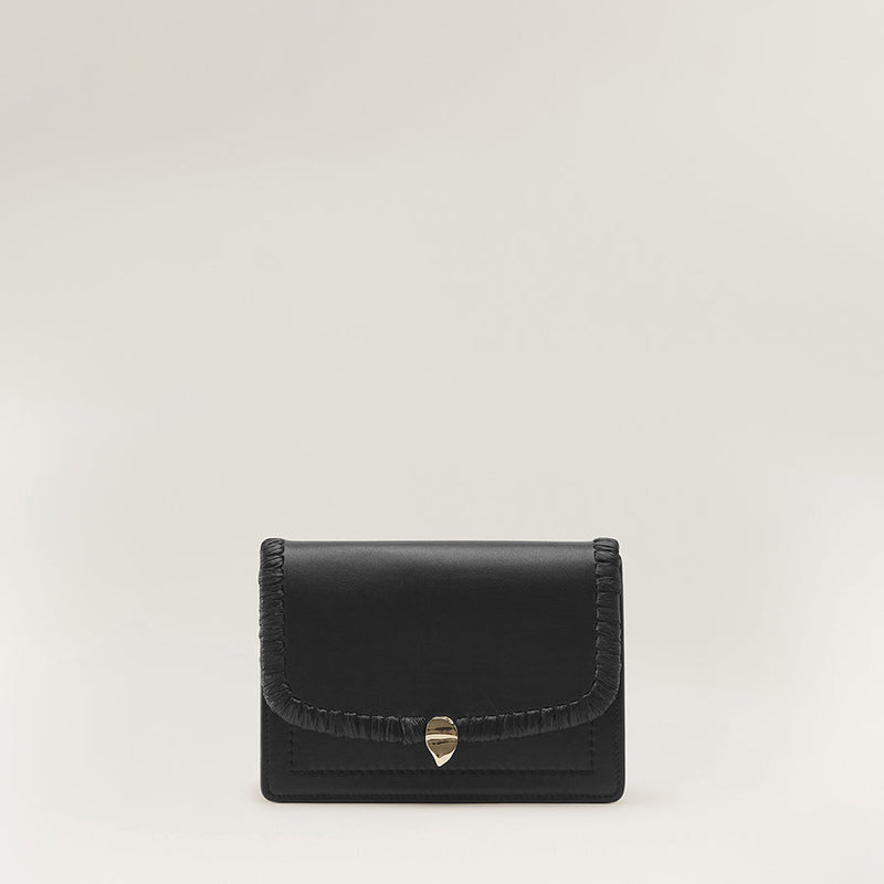 Dauphine Crossbody With Raffia