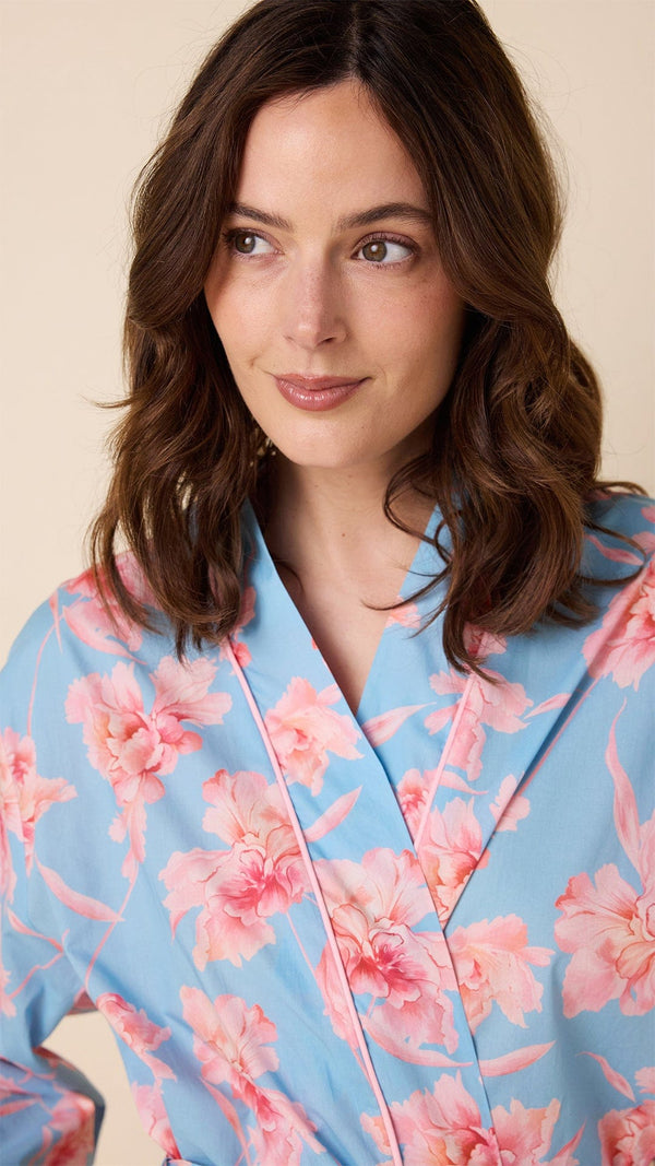 Celeste Luxe Pima Kimono Robe