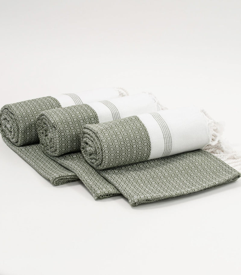 Turkish Khadi Bath Sheet (3 Pack)