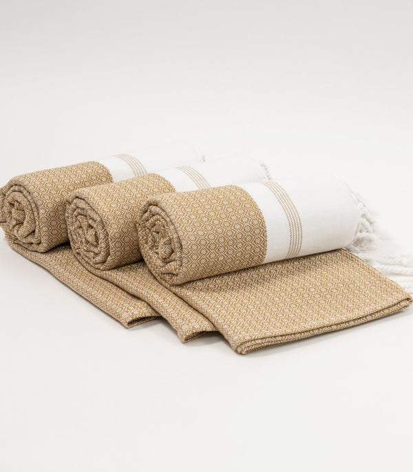 Turkish Khadi Bath Sheet (3 Pack)