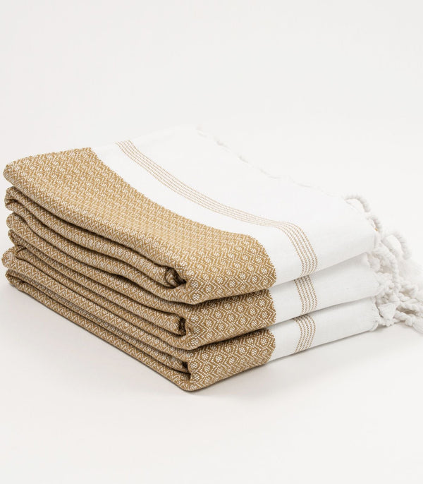 Turkish Khadi Bath Towel (3 Pack)