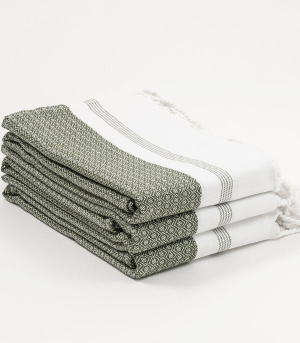 Turkish Khadi Bath Towel (3 Pack)