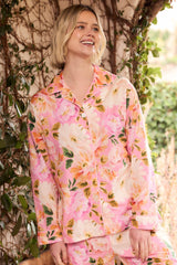 Blush Rose Luxe Pima Long-Sleeved Pajama
