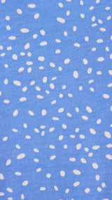 Confetti Dot Pima Knit Short Set - Provence