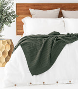 Plait Cable Knit Throw