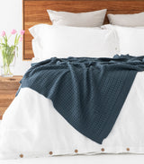 Plait Cable Knit Throw