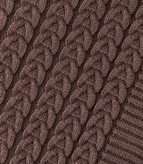 Plait Cable Knit Throw