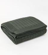 Plait Cable Knit Throw