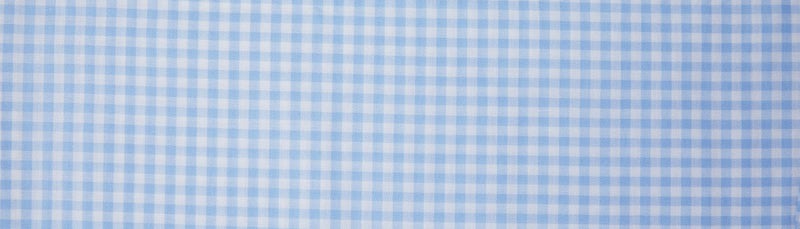 Classic Gingham Luxe Pima Short Set - Blue