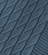 Diamond Braid Knit Throw