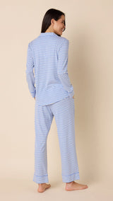 Essential Stripe Pima Knit Pajama - Provence