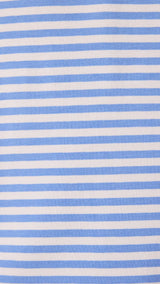 Essential Stripe Pima Knit Simple Short Set - Provence