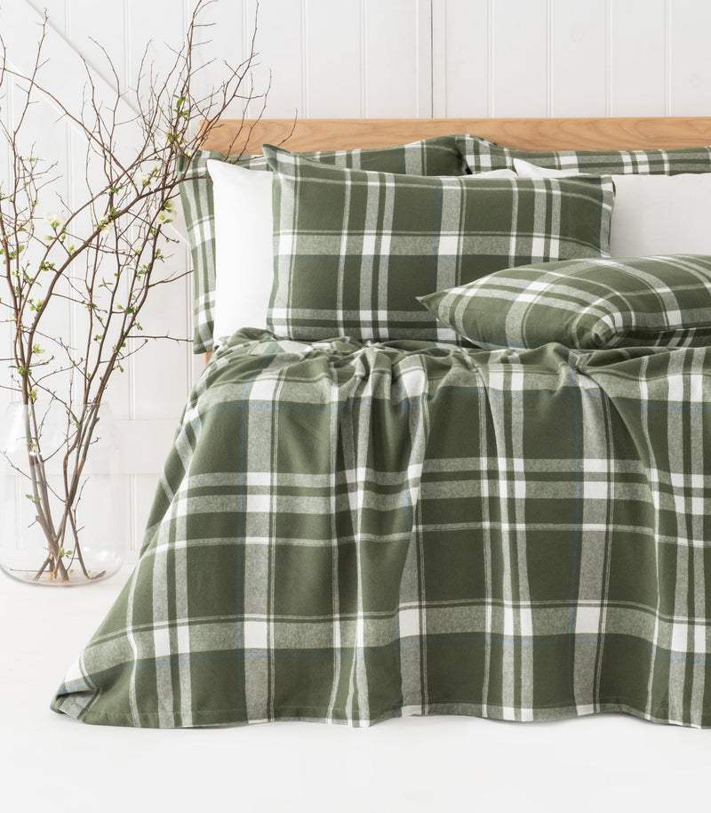 Flannelette Sheet Set - Plaid