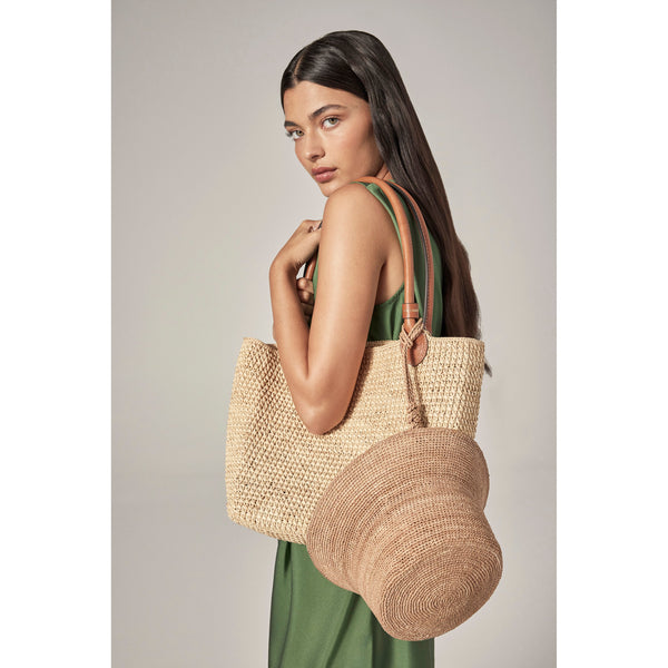 Raffia Cord Hat Clip
