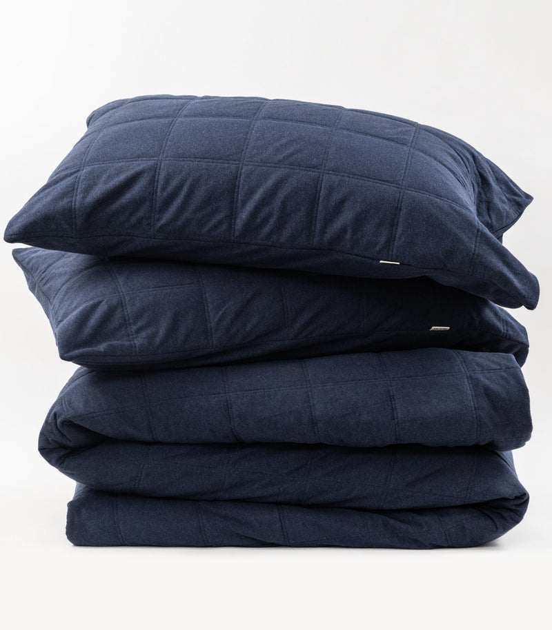 Jersey Quilt Cover Set - Quilted