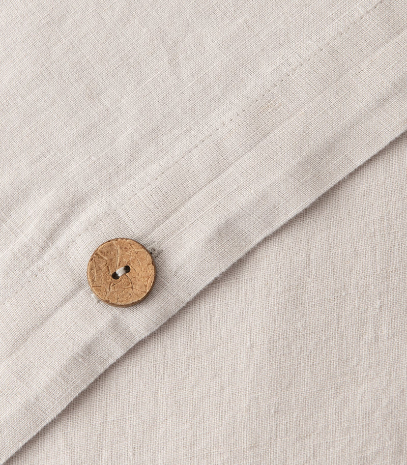 Linen Plain Quilt Cover Set