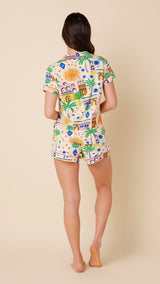 Moroccan Magic Pima Knit Short Set