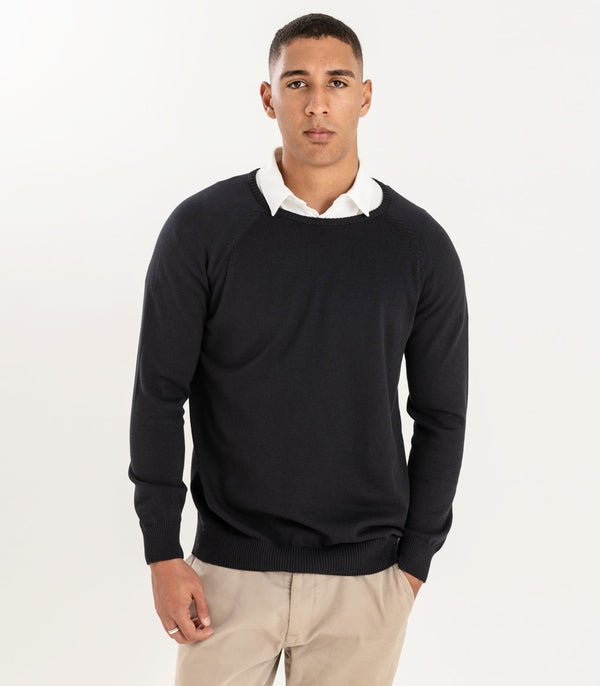 Mens Fine Knit Round Neck Sweater (3 pack)
