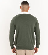 Fine Knit Round Neck Sweater