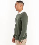 Fine Knit Round Neck Sweater