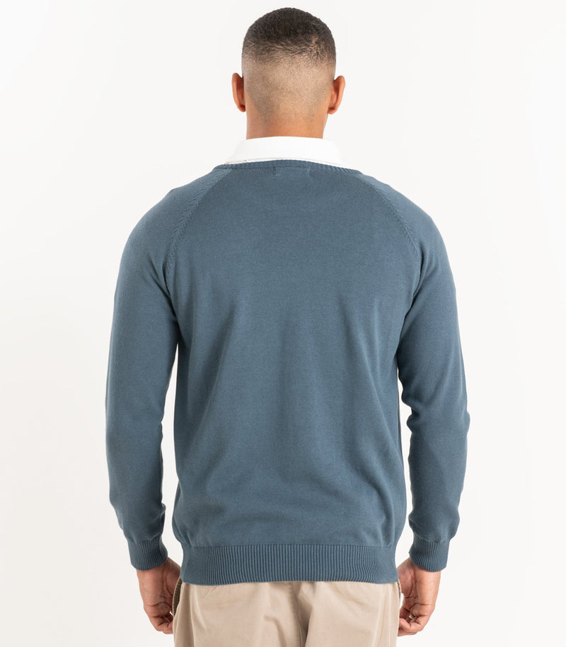 Fine Knit Round Neck Sweater
