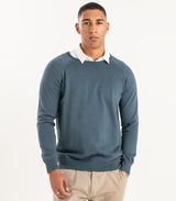 Mens Fine Knit Round Neck Sweater (3 pack)