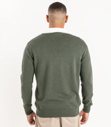 Fine Knit V-Neck Sweater
