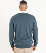Fine Knit V-Neck Sweater