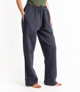 Wide Leg Track Pant - Fleece
