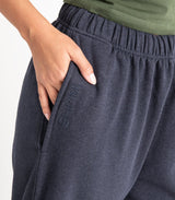 Wide Leg Track Pant - Fleece