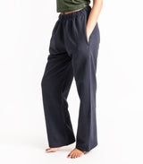 Wide Leg Track Pant - Fleece