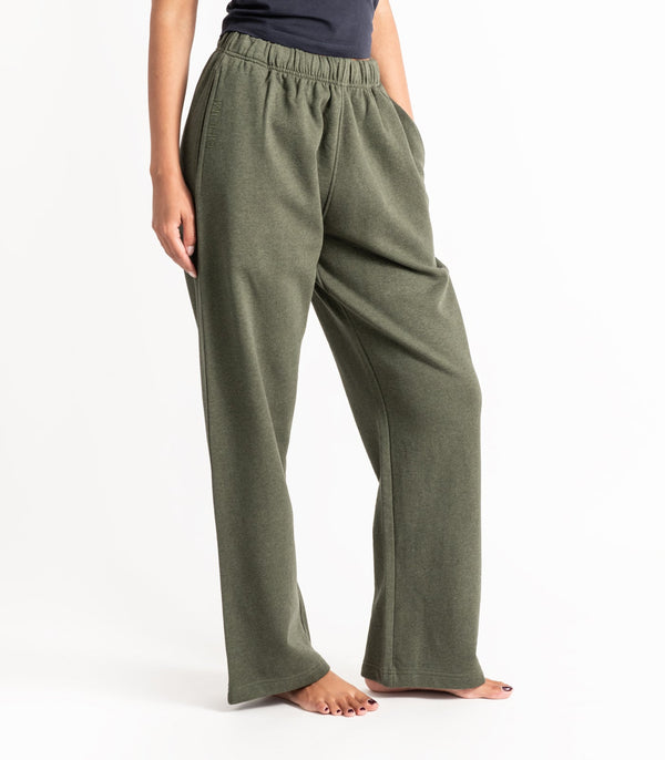 Wide Leg Track Pant - Fleece - New Arrival