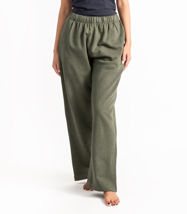Wide Leg Track Pant - Fleece - New Arrival