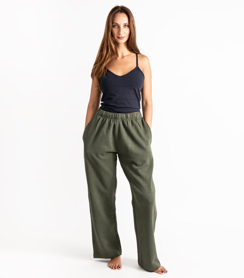 Wide Leg Track Pant - Fleece - New Arrival