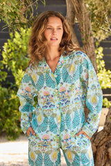 Peacock Voile Pajama
