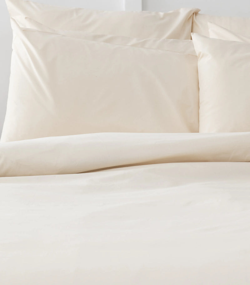 Percale Plain Quilt Cover Set