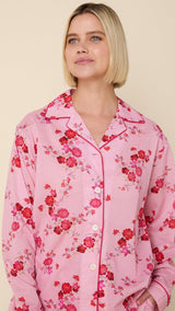 Sorbet Roses Voile Pajama