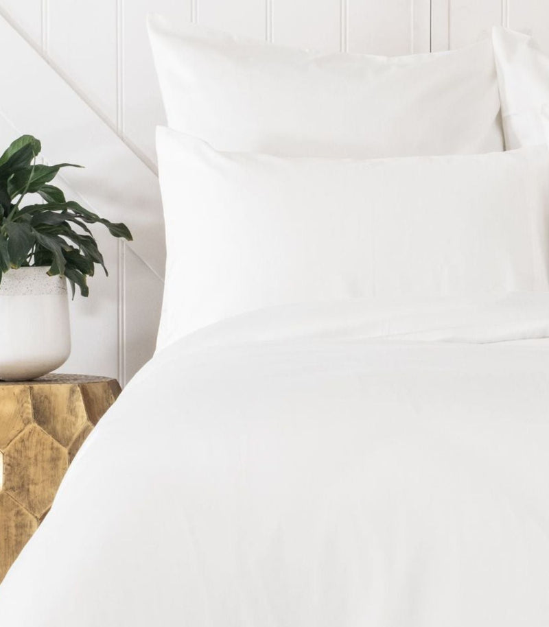 Sateen Plain Quilt Cover Set