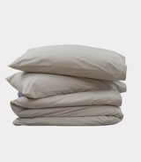 Percale Plain Quilt Cover Set