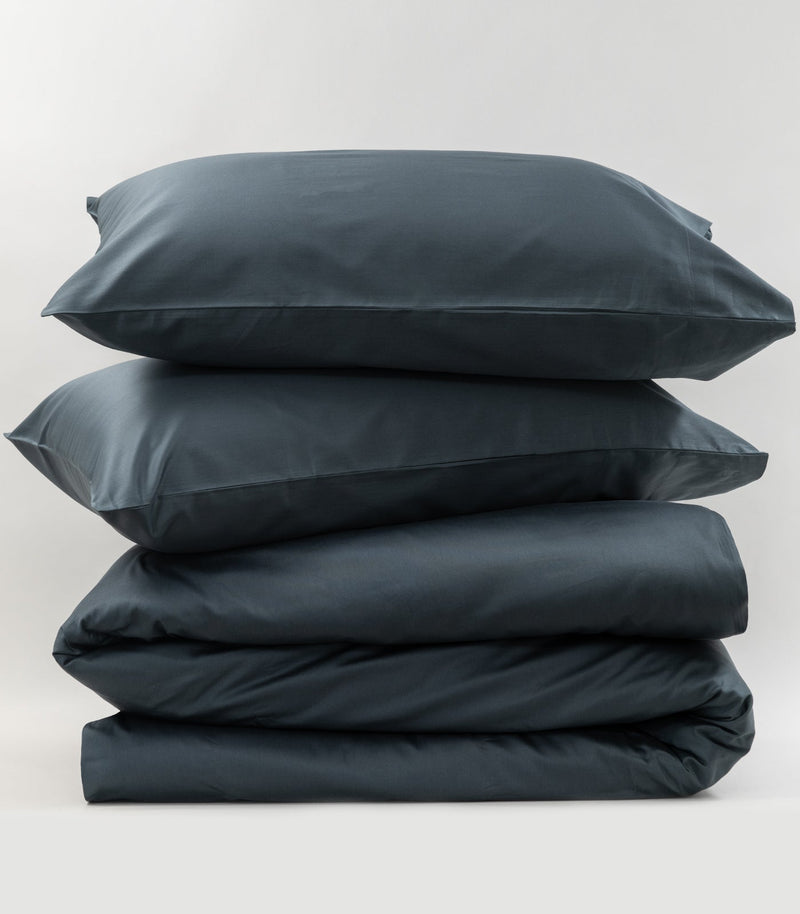 Sateen Plain Quilt Cover Set