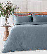 Sateen Plain Quilt Cover Set