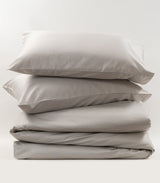 Sateen Plain Quilt Cover Set