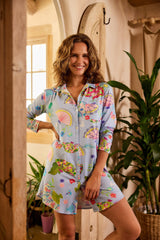 Shanghai Fans Pima Knit Night Shirt