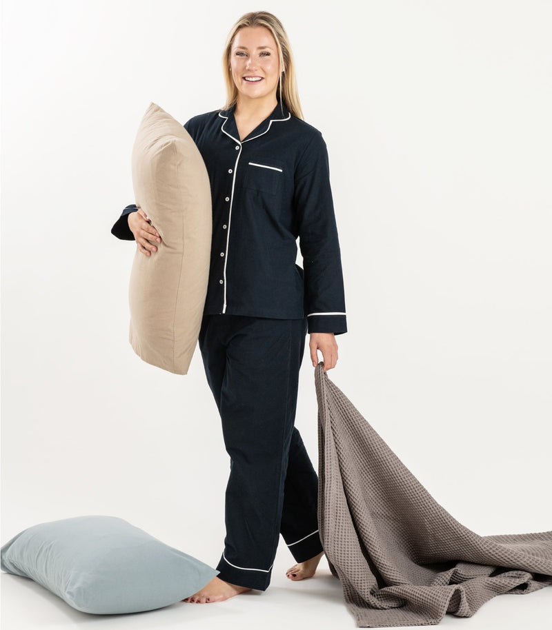 Flannelette Long PJ Set