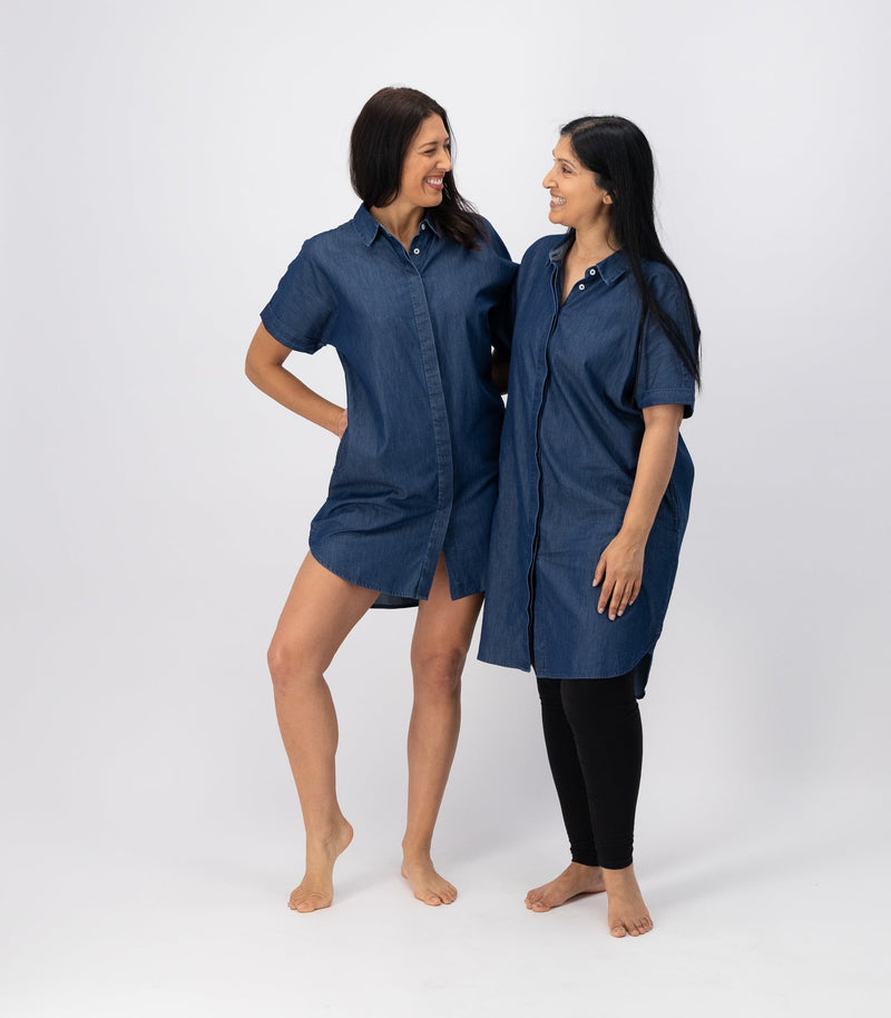 Denim Shirt Dress