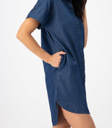 Denim Shirt Dress