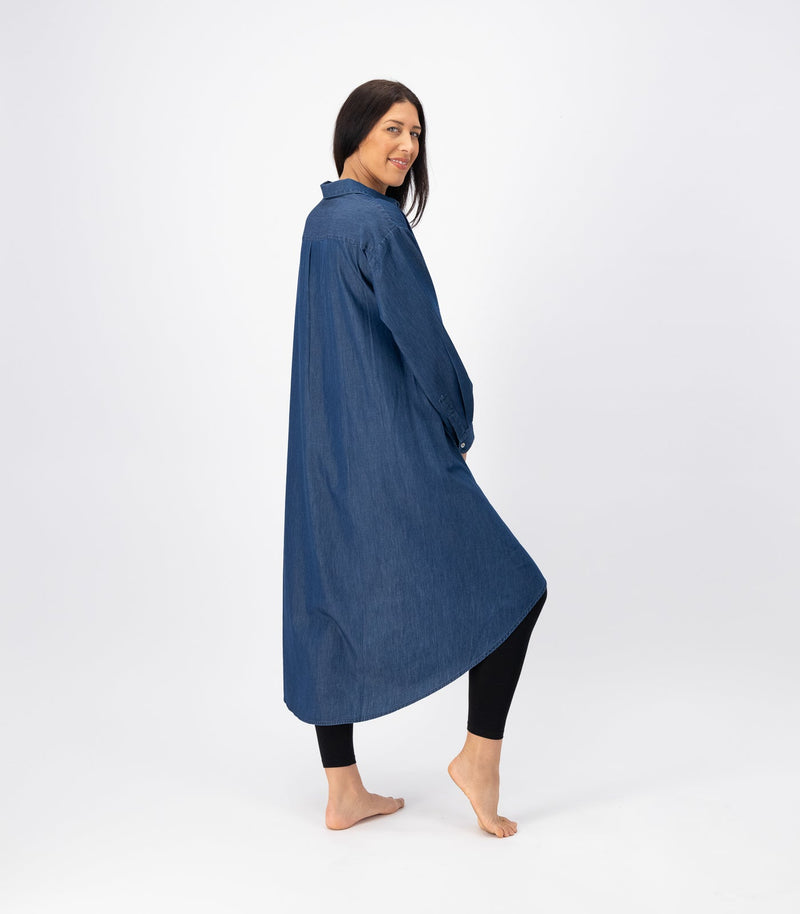 Denim Long Shirt