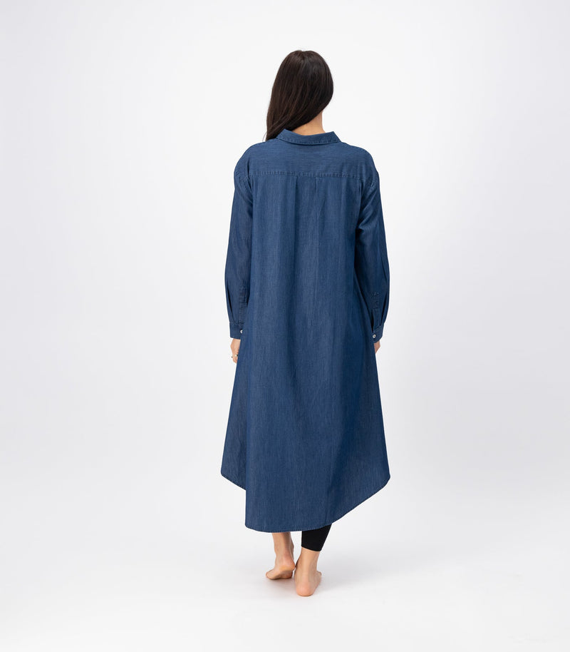 Denim Long Shirt