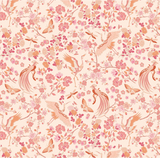 Coral Bird Voile Pajama